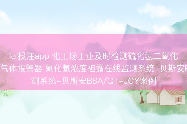 lol投注app 化工场工业及时检测硫化氢二氧化氮二氧化硫氟化氢气体报警器 氰化氢浓度袒露在线监测系统-贝斯安BSA/QT-JCY案例